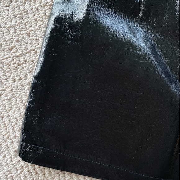 Forever 21 Leather Mini Skirt - Picture 4 of 6